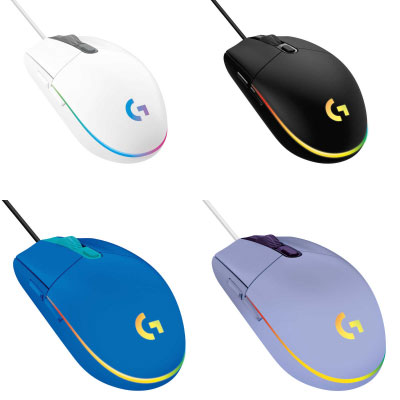 Logicool G203 LIGHTSYNC Gaming Mouse [有線/USB]