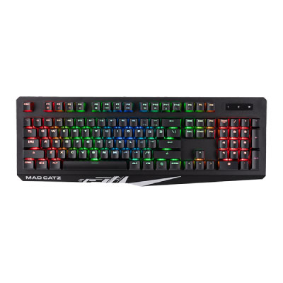 Mad Catz S.T.R.I.K.E. 4 RGB Mechanical Gaming Keyboard KS13MMUSBL000-0J [英語配列/有線/USB]