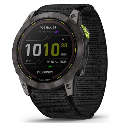 Garmin Enduro 2 010-02754-11 Dual Power Black Carbon Gray DLC Ultra Fit Band