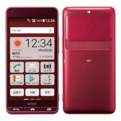 BASIO3 KYV43 SIMロック解除済