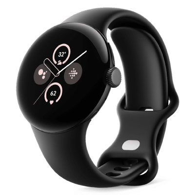 Google Pixel Watch2 Bluetooth/LTEモデル MatteBlackアルミケース/Obsidianアクティブバンド