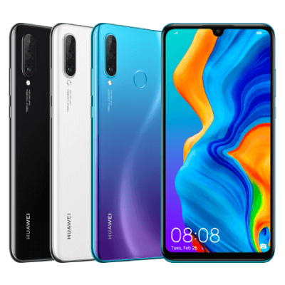 HUAWEI P30 lite 4GB/64GB ブルー SIMロック解除済スマートフォン/携帯電話