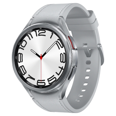 SAMSUNG Galaxy Watch6 Classic 47mm SM-R960NZSAXJP シルバー【国内版】