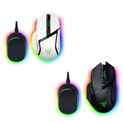 RAZER Basilisk V3 Pro +Razer Mouse Dock Pro [有線/無線/USB/2.4Ghz/Bluetooth]