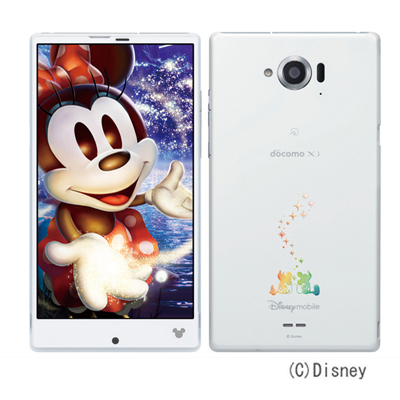 Disney Mobile on docomo SH-02G
