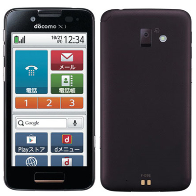 らくらくスマートフォン プレミアム F-09E