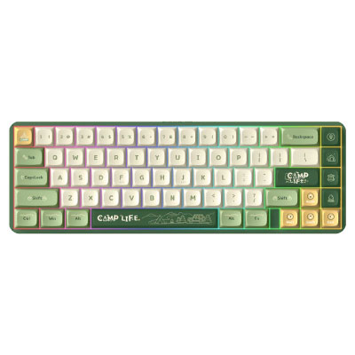 IQUNIX F65 Camping RGB Wireless Mechanical Keyboard [英語配列/有線/無線/USB/2.4Ghz/Bluetooth]