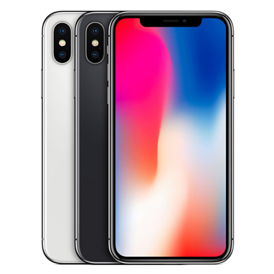 iPhone X Space Gray 64 GB docomo 表裏割れ