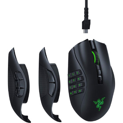 RAZER Naga Pro [有線/無線/USB/2.4Ghz/Bluetooth]