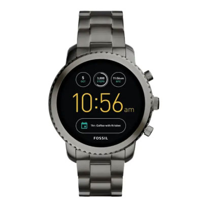 Fossil Q Explorist GEN 3 ジェネレーション3 46mm FTW4001 ブラック/スモークステンレススチール
