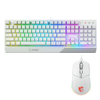 MSI Vigor GK30 COMBO WHITE JP [日本語配列/有線/USB]