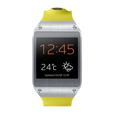 SAMSUNG au Galaxy Gear LimeGreen