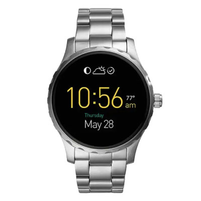 Fossil Q Marshal GEN 2 ジェネレーション2 45mm FTW2109 シルバー/ステンレススティール