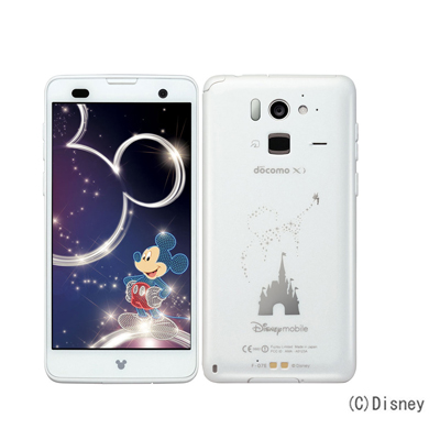Disney Mobile on docomo F-07E